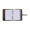 Kalpa A5 organizer met weekagenda met uurindeling omberbruin (1 week per 2 pagina's) 2-talig 262570 - 5