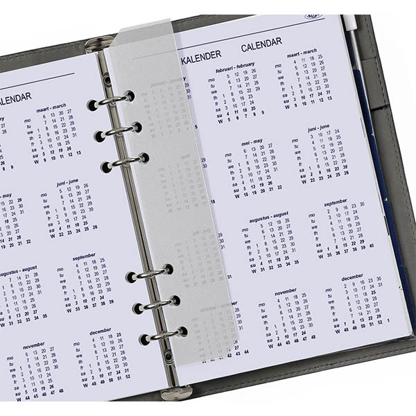 Kalpa A5 weekagenda met uurindeling 2027 jaardoos navulling (1 week per 2 pagina's) 2-talig 263560 - 4