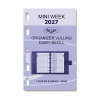 Kalpa Mini weekagenda met uurindeling 2027 navulling (1 week per 2 pagina's) 2-talig 263569 - 2