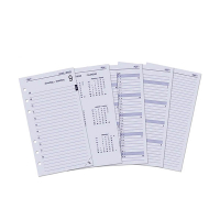Kalpa Personal dagagenda met uurindeling 2027 navulling (1 dag per pagina) 2-talig 263561