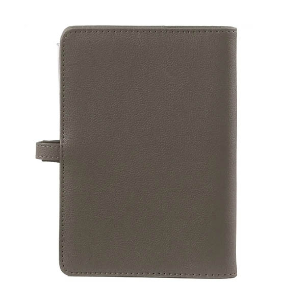 Kalpa Personal organizer met weekagenda met uurindeling nerf grijs (1 week per 2 pagina's) 2-talig 406164 - 2