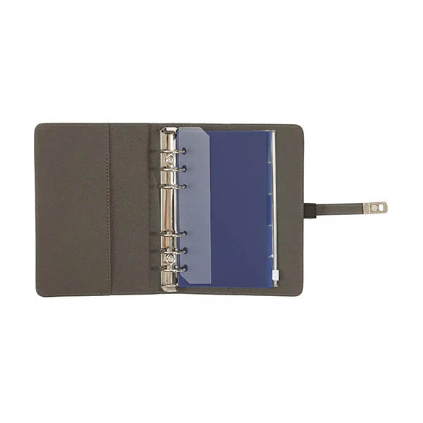 Kalpa Personal organizer met weekagenda met uurindeling nerf grijs (1 week per 2 pagina's) 2-talig 406164 - 4