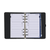 Kalpa Personal organizer met weekagenda nerf zwart (1 week per 2 pagina's) 4-talig 406194 - 6