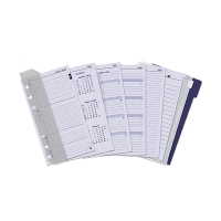Kalpa Personal weekagenda met uurindeling 2027 jaardoos navulling (1 week per 2 pagina's) 2-talig 263563