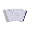 Kalpa Personal weekagenda met uurindeling 2027 jaardoos navulling (1 week per 2 pagina's) 2-talig 263563 - 1