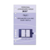 Kalpa Personal weekagenda met uurindeling 2027 jaardoos navulling (1 week per 2 pagina's) 2-talig 263563 - 2