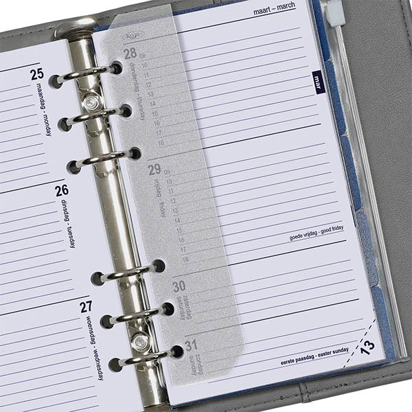 Kalpa Personal weekagenda met uurindeling 2027 jaardoos navulling (1 week per 2 pagina's) 2-talig 263563 - 3