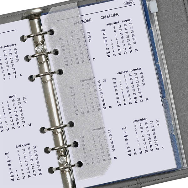 Kalpa Personal weekagenda met uurindeling 2027 jaardoos navulling (1 week per 2 pagina's) 2-talig 263563 - 4