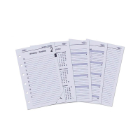 Kalpa Pocket dagagenda met uurindeling 2027 navulling (1 dag per pagina) 2-talig 263566