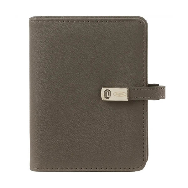 Kalpa Pocket organizer met weekagenda met uurindeling nerf grijs (1 week per 2 pagina's) 2-talig 406167 - 1