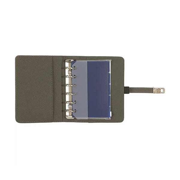 Kalpa Pocket organizer met weekagenda met uurindeling nerf grijs (1 week per 2 pagina's) 2-talig 406167 - 4