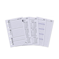 Kalpa Pocket weekagenda met uurindeling 2026 navulling (1 week per 2 pagina) 2-talig 262567