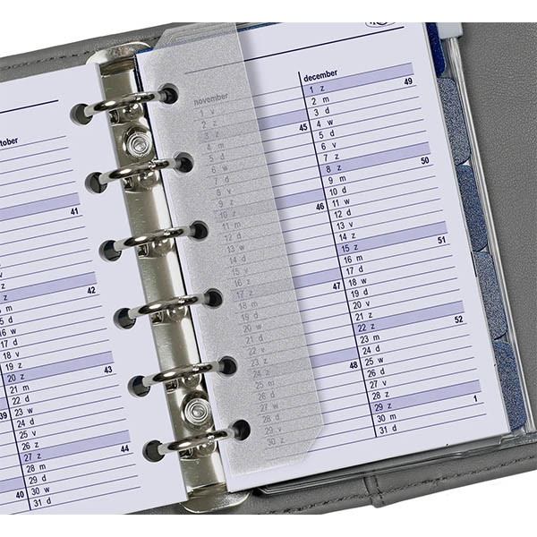 Kalpa Pocket weekagenda met uurindeling 2027 jaardoos navulling (1 week per 2 pagina's) 2-talig 263568 - 5