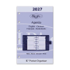 Kalpa Pocket weekagenda met uurindeling 2027 navulling (1 week per 2 pagina's) 4-talig 262598 - 2
