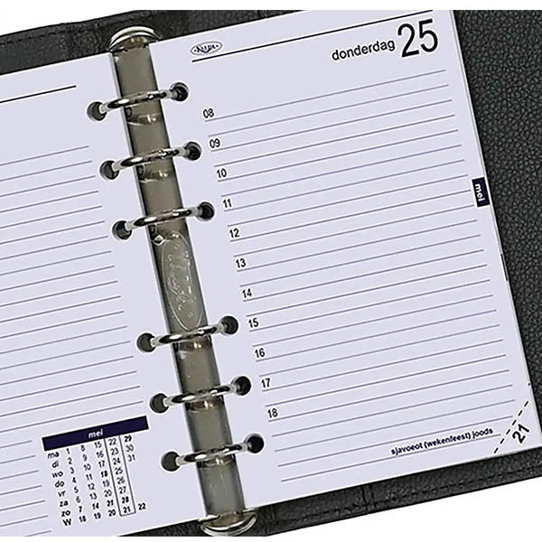 Kalpa Senior dagagenda met uurindeling 2026 navulling (1 dag per pagina) NL 262564 - 3