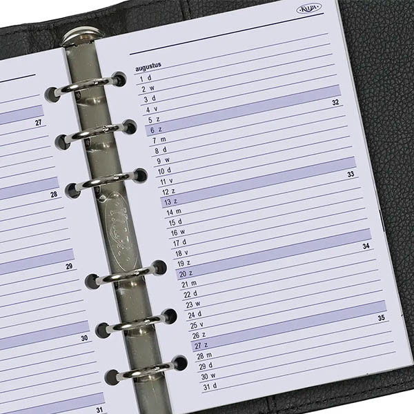 Kalpa Senior dagagenda met uurindeling 2026 navulling (1 dag per pagina) NL 262564 - 5