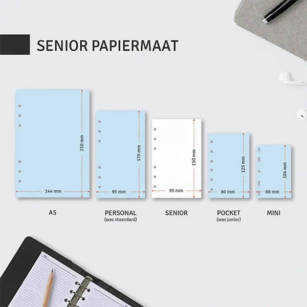 Kalpa Senior weekagenda met uurindeling 2026 navulling (1 week per 2 pagina) NL 262565 - 8