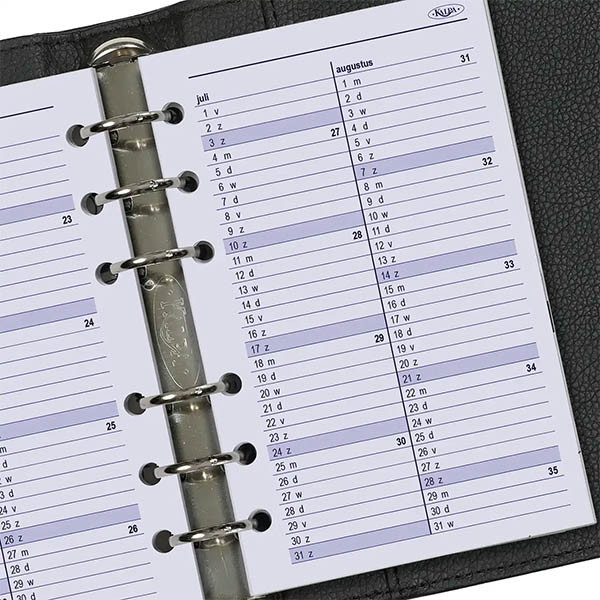 Kalpa Senior weekagenda met uurindeling 2026 navulling (1 week per 2 pagina's) NL 262565 - 4