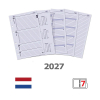 Kalpa Senior weekagenda met uurindeling 2027 navulling (1 week per 2 pagina's) NL