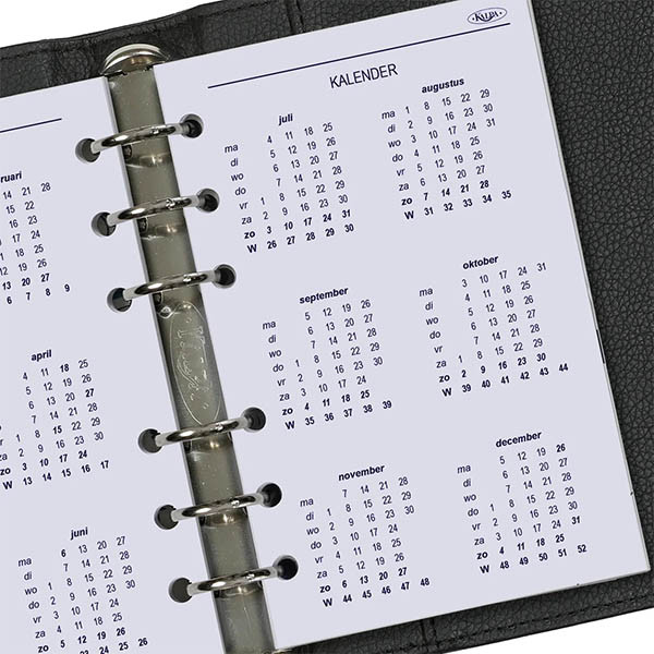 Kalpa Senior weekagenda met uurindeling 2027 navulling (1 week per 2 pagina's) NL 263565 - 4
