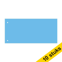 Aanbieding: 10x Kangaro scheidingsstrook 105 x 240 mm blauw (100 stuks) 056761