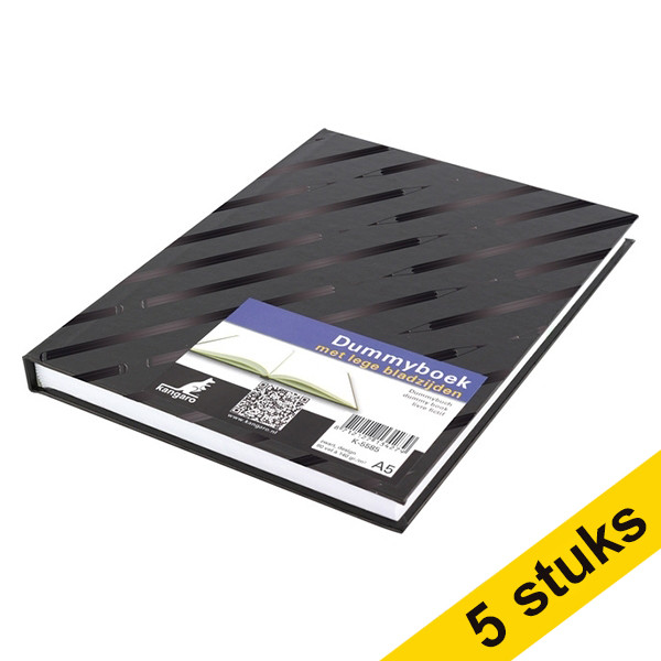 Aanbieding: 5x Kangaro dummyboek hardcover A5 (80 vellen) 056699 - 1