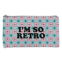 Kangaro Pink Mint Retro pennenzak plat K-21202 206873