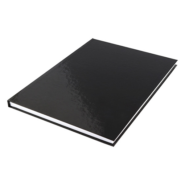 Kangaro gebonden notitieboek A4 gelijnd 80 vellen zwart K-5520 204908 - 4