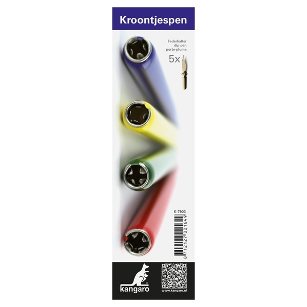 Kangaro kroontjespenhouder inclusief 5 kroontjes K-7903 206730 - 1