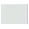 Kangaro plastic tabbladen A3 liggend met 5 tabs (4-gaats)