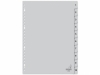 Kangaro plastic tabbladen A4 grijs met 10 tabs (23-gaats)