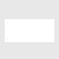 Kangaro scheidingsstrook 120 x 225 mm wit (100 stuks) 707109 205084