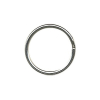 Kangaro sleutelringen metaal 20 mm (100 stuks)