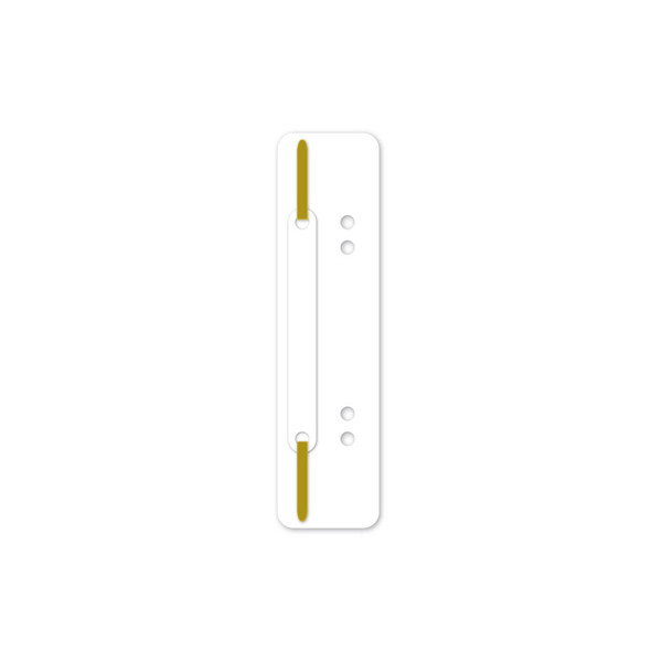 Kangaro snelhechterstrips 6 en 8 cm met perforatie wit (100 stuks) 205369 - 1