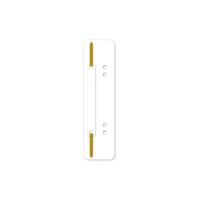 Kangaro snelhechterstrips 6 en 8 cm met perforatie wit (100 stuks) 205369