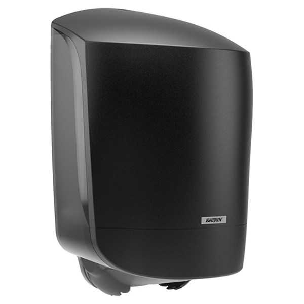 Katrin Centerfeed Medium poetsroldispenser (zwart) SKA00110 - 2