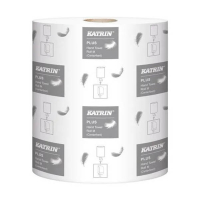 Katrin PLUS M2 Centerfeed handdoekrollen met huls 2-laags 171m hoogwit (6 stuks) SKA06133