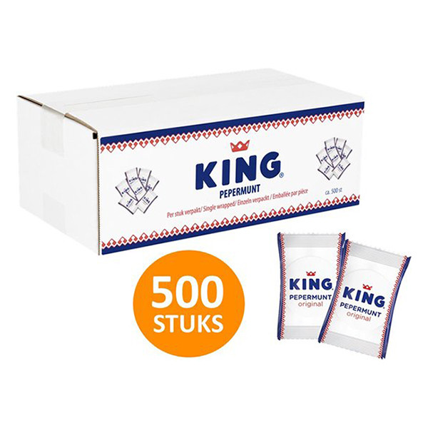 King pepermunt (500 stuks) 235300 423721 - 1