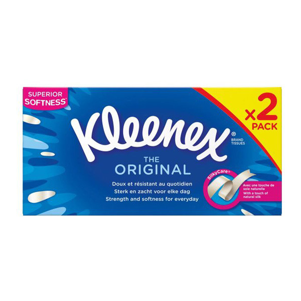 Kleenex Original box zakdoekjes (2 x 80 vellen) SKL00013 - 1