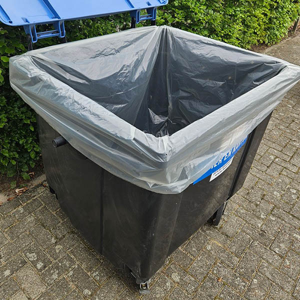 Knapzak LDPE containerzak transparant ongeperforeerd 1100 liter (20 stuks) SKA00065 - 2