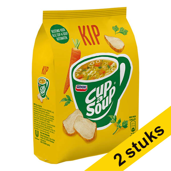 Aanbieding: 2x Cup-a-Soup Kip navulling automaat (404 gram) 404341 - 1