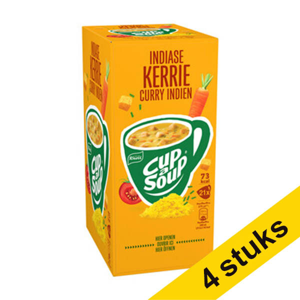Aanbieding: 4x Cup-a-Soup Indiase kerrie 175 ml (21 stuks) 423047 - 1