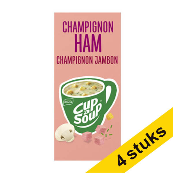 Aanbieding: 4x Cup-a-Soup champignon ham 175 ml (21 stuks) 423054 - 1