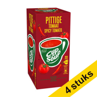 Aanbieding: 4x Cup-a-Soup pittige tomaat 175 ml (21 stuks)