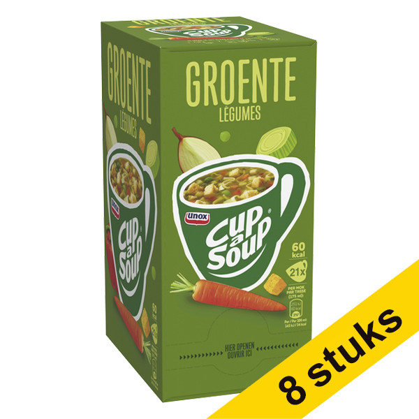 Aanbieding: 8x Cup-a-Soup Groente 175 ml (21 stuks) 404349 - 1