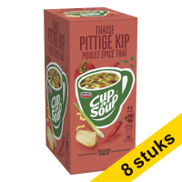 Aanbieding: 8x Cup-a-Soup Thaise Pittige Kip 175 ml (21 stuks)