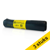 Aanbieding: 3x KOMO vuilniszakken met sluitstrip 60 liter (20 stuks) SKO00012
