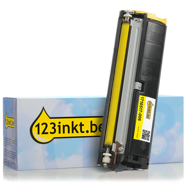 Konica Minolta 4576311 / 1710517-006 toner geel hoge capaciteit (123inkt huismerk) 1710517006C 4576311C 032527 - 1