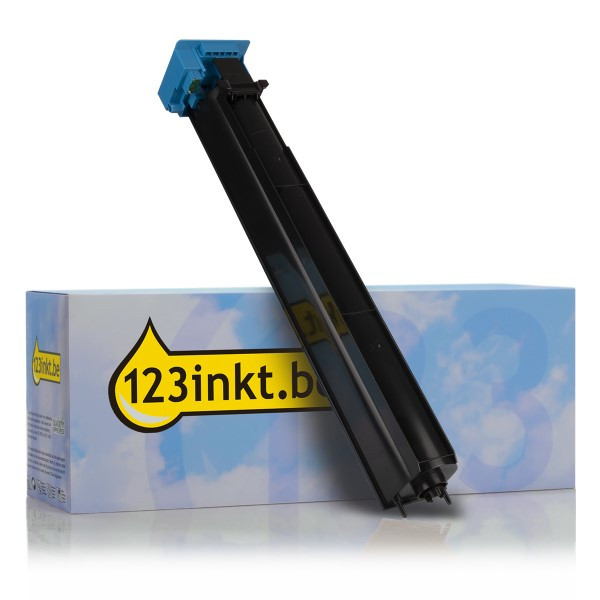 Konica Minolta TN-613C (A0TM450) toner cyaan (123inkt huismerk) A0TM450C 072327 - 1