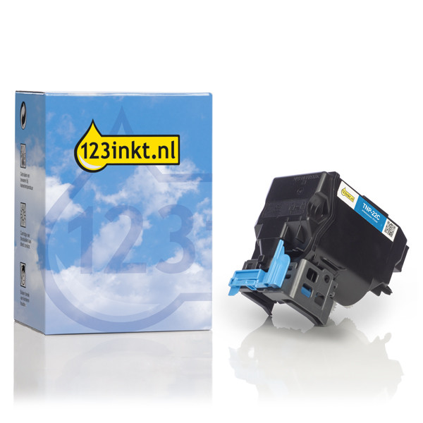 Konica Minolta TNP-22C (A0X5452) toner cyaan (123inkt huismerk) A0X5452C 072449 - 1